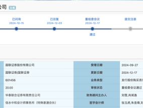 “国联+民生”重组提速，已获上交所审核通过|界面新闻